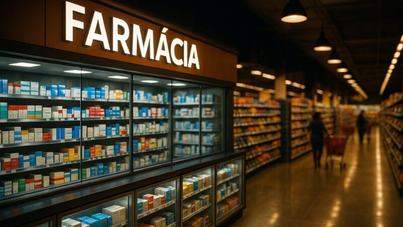 Projeto libera farmácias dentro de supermercados, você é a favor da venda de medicamentos em supermercados?