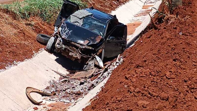 Idosa de 75 anos morre após capotamento na MS-276 entre Dourados e Indápolis