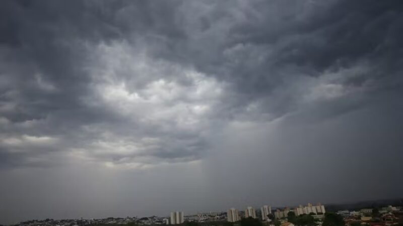 Tempo segue instável e chuva pode passar de 50 mm em Mato Grosso do Sul
