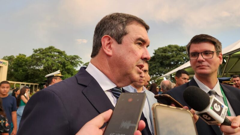 O governador Eduardo Riedel (PP), cumpre agenda nesta sexta-feira (20) no município de Ribas do Rio Pardo, com entregas de obras e inaugurações