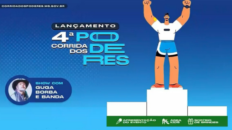 TJMS participa do lançamento da 4ª Corrida dos Poderes em Campo Grande