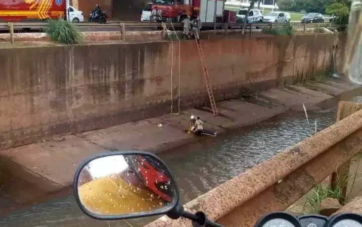 Homem cai de pontilhão em Campo Grande