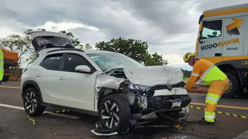 Colisão múltipla na BR-163 causa interdição e mobiliza equipes de resgate em Campo Grande