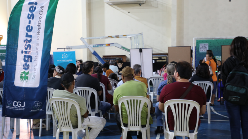 Mutirão “Registre-se!” oferece emissão de documentos e serviços gratuitos em Campo Grande
