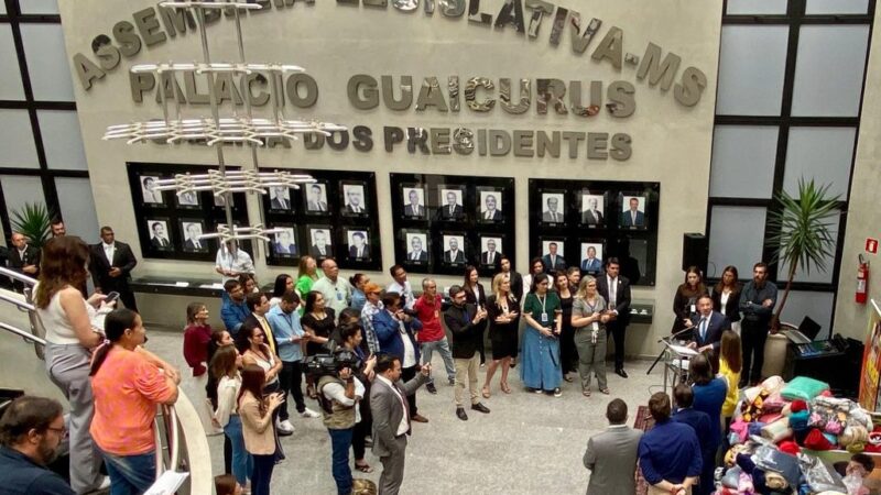 ALEMS reforça apoio à campanha do agasalho e recebe doações até maio