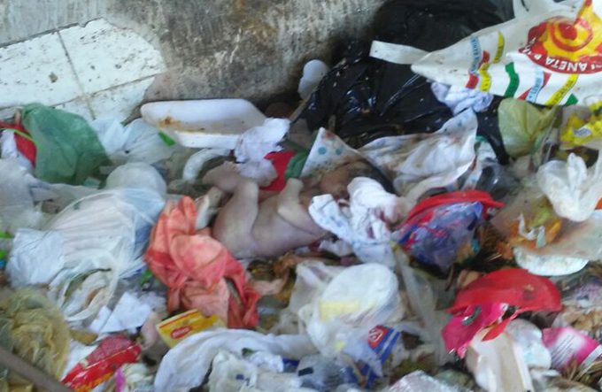 Recém-nascido é achado sem vida em lixeira no interior de MS