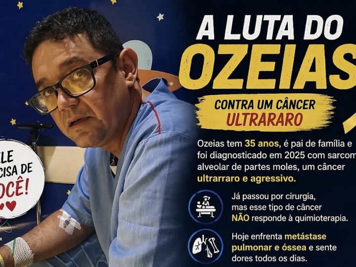 Corrente solidária em Rio Negro MS busca recursos para tratamento de câncer raro fora do Estado