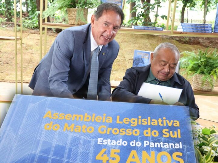 Livro resgata 45 anos da história da Assembleia Legislativa de Mato Grosso do Sul