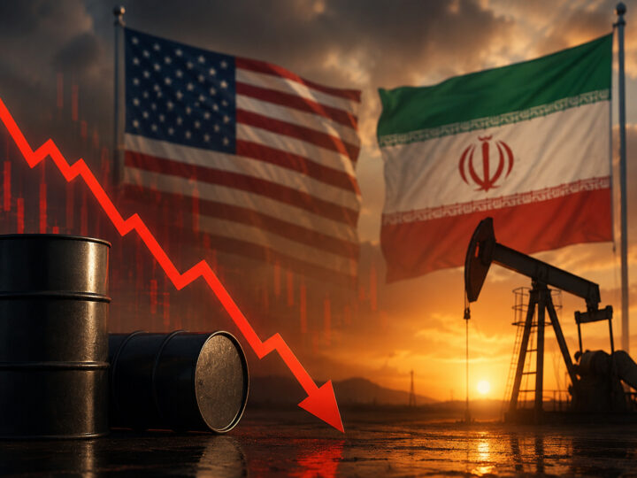 Petróleo cai forte e registra maior queda mensal desde 2020 com expectativa de acordo entre EUA e Irã