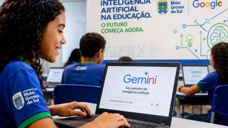 IA chegará às escolas estaduais de MS com uso orientado e apoio dos professores