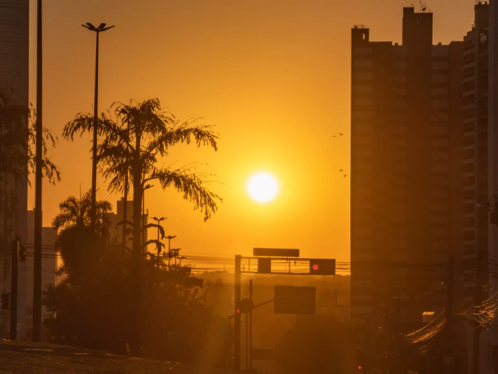 Fim de semana terá calor, baixa umidade e risco de tempestades em Mato Grosso do Sul