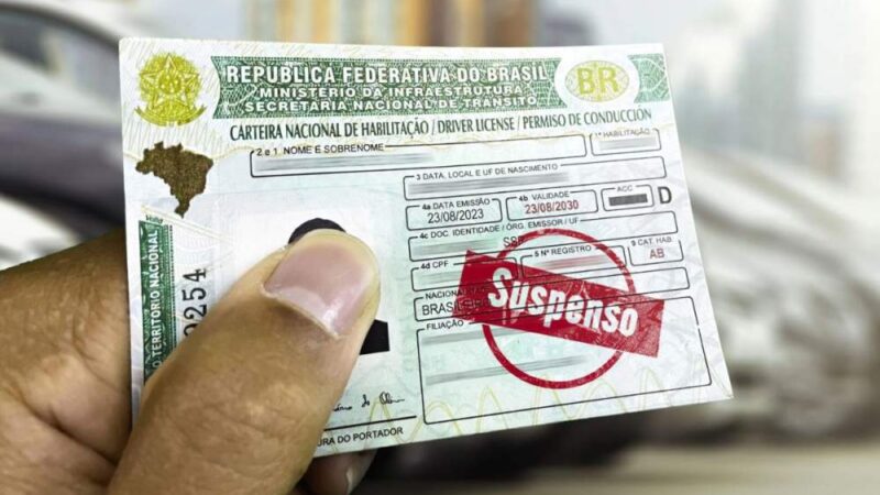 Detran-MS publica lista com 566 motoristas que terão CNH suspensa ou cassada