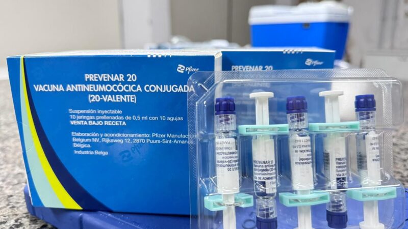 Mato Grosso do Sul recebe primeiras doses da vacina Pneumo 20 para reforçar imunização pelo SUS