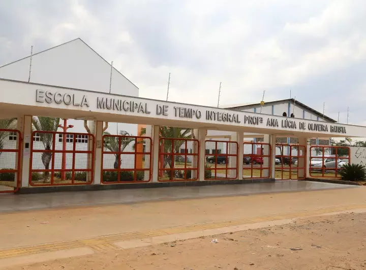 Escola Municipal de Tempo Integral Professora Ana Lúcia de Oliveira Batista, em Campo Grande