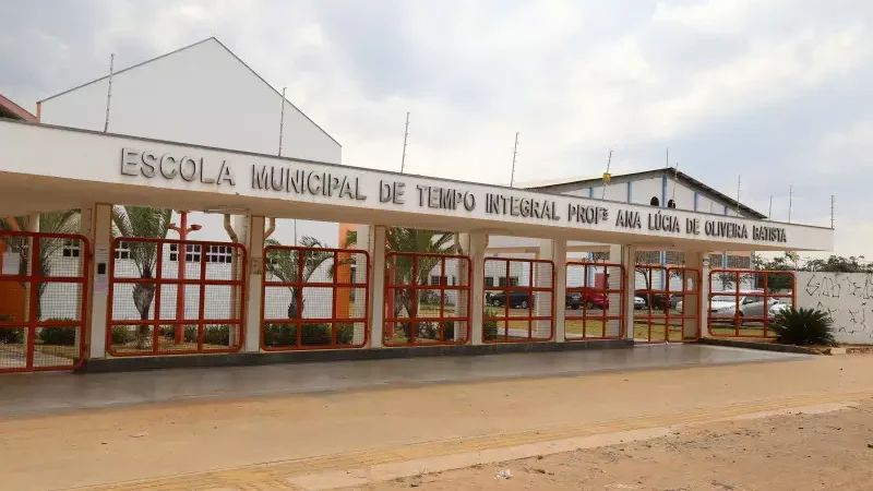 Escola Municipal de Tempo Integral Professora Ana Lúcia de Oliveira Batista, em Campo Grande