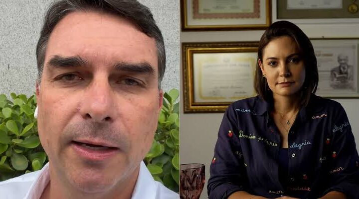 Flávio Bolsonaro pede desculpas novamente a Michelle após desentendimento público