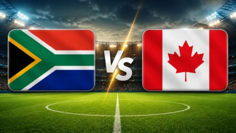 África do Sul e Canadá abrem neste domingo o mata-mata da Copa do Mundo