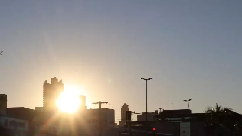 Calor ganha força durante a semana, mas nova frente fria derruba temperaturas em Campo Grande