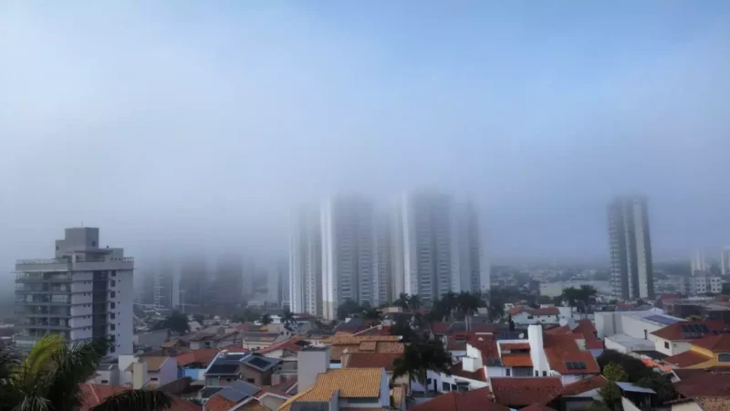 Mato Grosso do Sul amanhece com frio intenso; sensação térmica cai para 3,8°C e nova frente fria já tem data para chegar