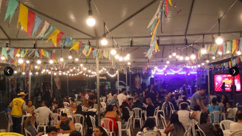 Julina anima o fim de semana no Norte Sul Plaza com música, bingo e atrações para a família