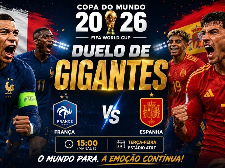 França e Espanha disputam vaga na final da Copa do Mundo em duelo de gigantes