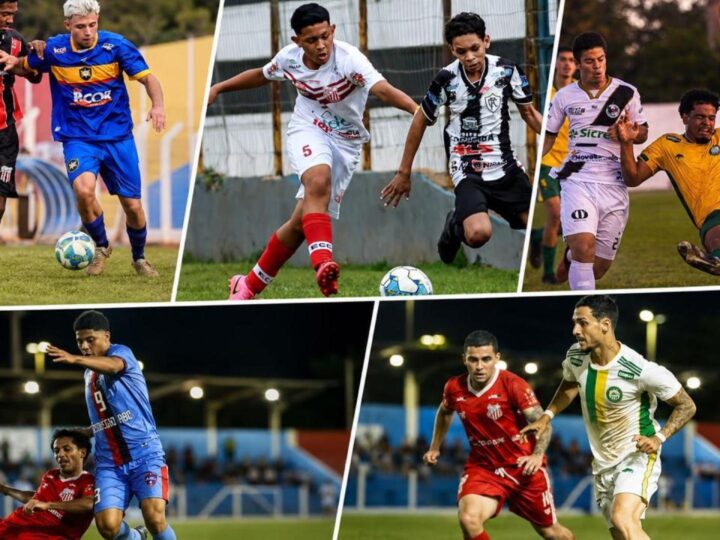 Seis jogos movimentam o futebol de base de Mato Grosso do Sul neste sábado