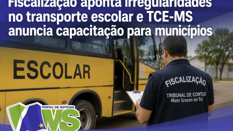 Fiscalização aponta irregularidades no transporte escolar e TCE-MS anuncia capacitação para municípios
