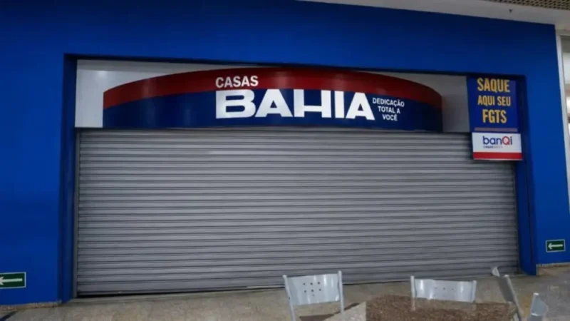 Fechamento de lojas da Casas Bahia deixa cerca de 130 trabalhadores sem emprego em MS