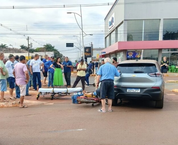 Ciclista de 64 anos morre após ser atropelada por carro
