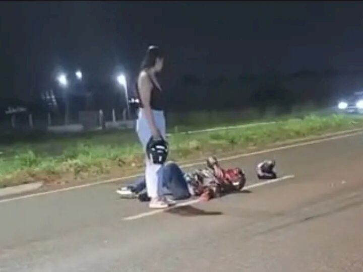 Colisão entre duas motos deixa um morto e outro ferido