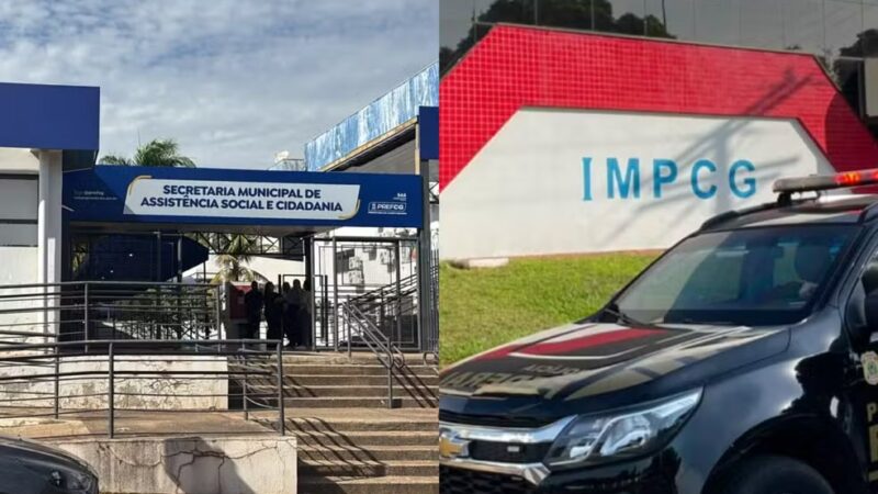 PF realiza operação na sede da Assistência Social de Campo Grande nesta terça-feira
