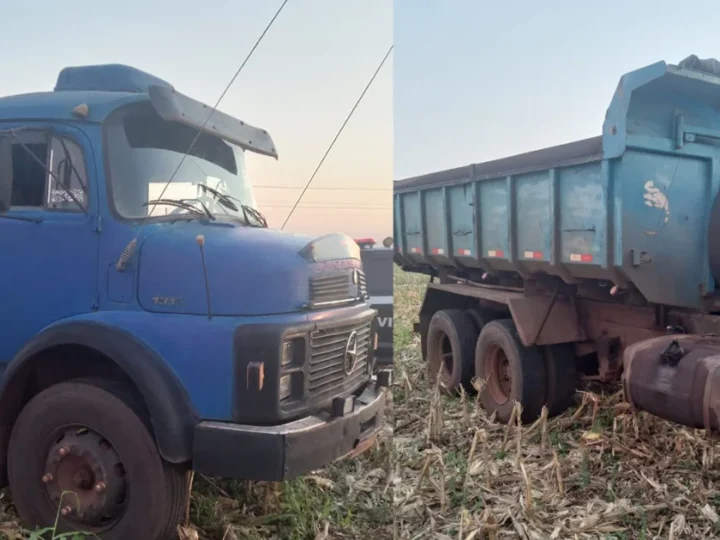 Motorista morre após caminhão sair da BR-376 e parar em área rural