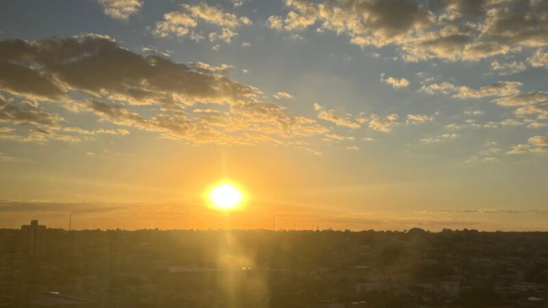 Calor de até 41°C e baixa umidade marcam sexta-feira em Mato Grosso do Sul