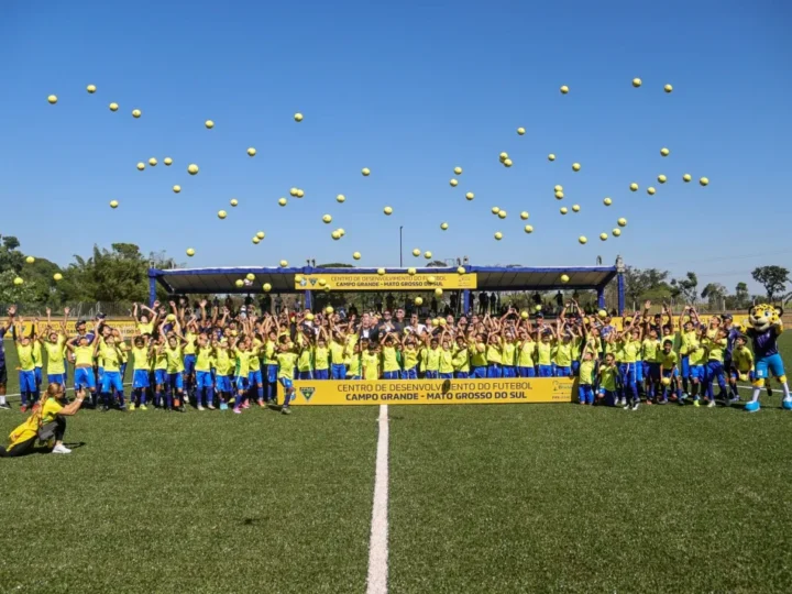 Novo centro de futebol de MS voltado a crianças e jovens