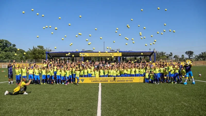 Novo centro de futebol de MS voltado a crianças e jovens