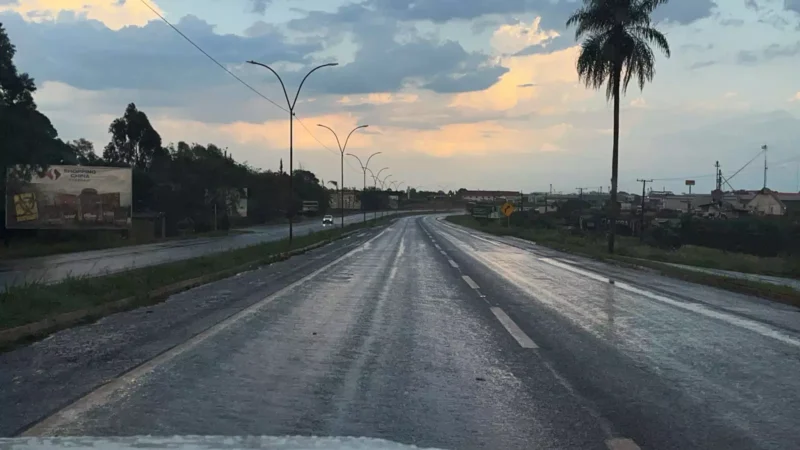Semana começa com frio, chuva e possibilidade de tempestades em MS