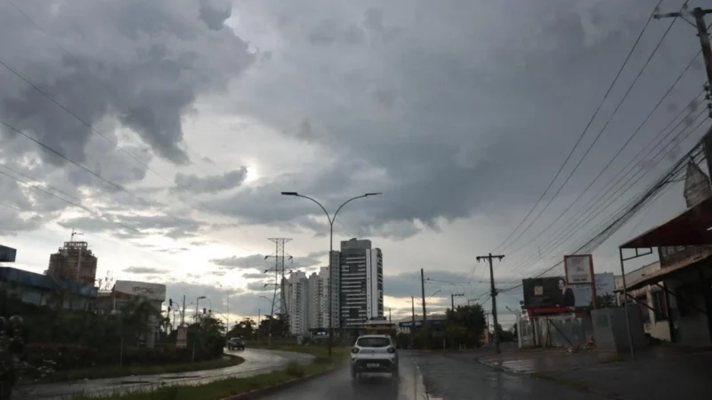 Frio e chuva marcam início da terça-feira em Mato Grosso do Sul
