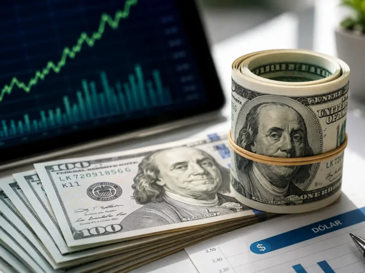 Dólar fecha em alta com pressão externa e mercado atento ao Fed e ao cenário político