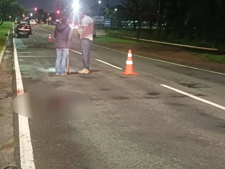 Pedestre tem perna amputada após ser atropelado por motocicleta na Avenida Gury Marques