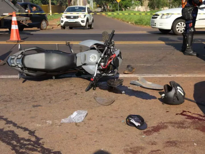 Segundo motociclista envolvido em acidente com caminhonete na BR-163 morre em Campo Grande