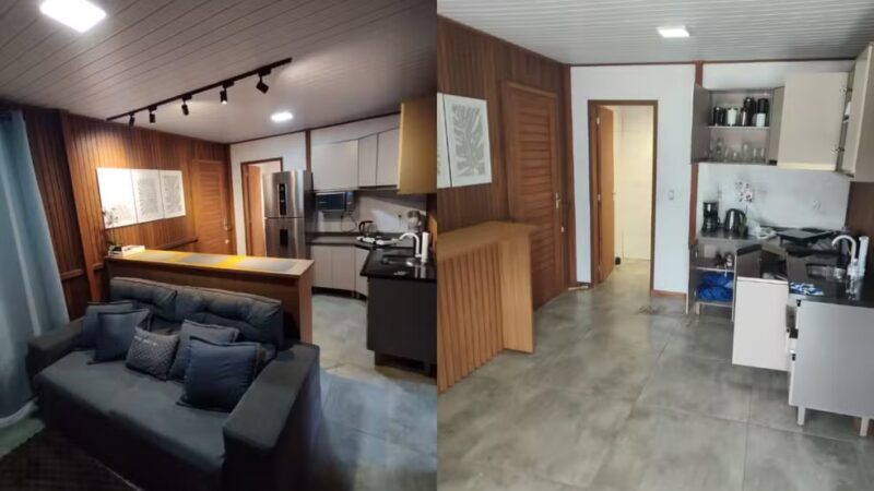 Mulher aluga casa por uma noite em SC e vende móveis e eletrodomésticos do imóvel