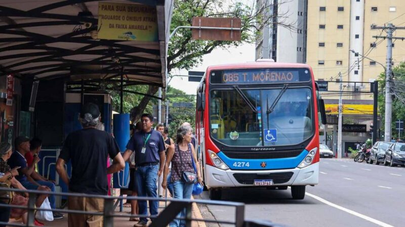 Campo Grande, Dourados, Três Lagoas e Corumbá terão transporte gratuito neste domingo
