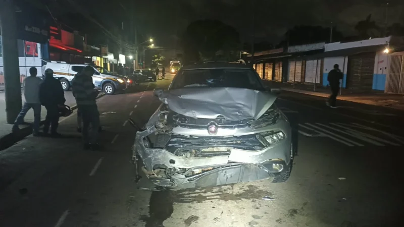 Motorista é preso após bater carro, fugir do local e apresentar sinais de embriaguez em Campo Grande