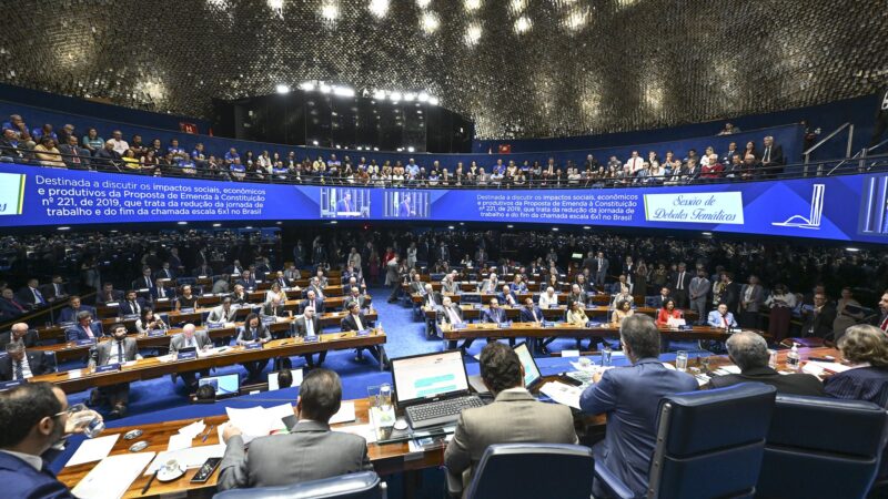 Senado inicia debate sobre proposta que prevê o fim da escala 6×1