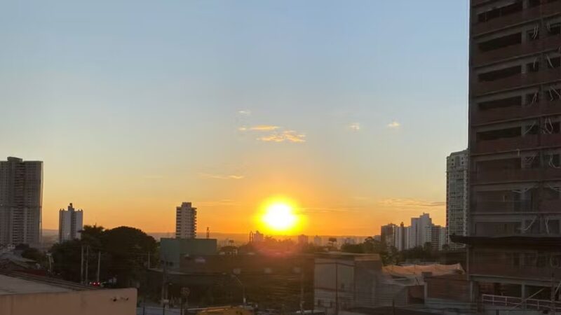 Calor de até 41°C e risco de tempestades marcam a sexta-feira em MS