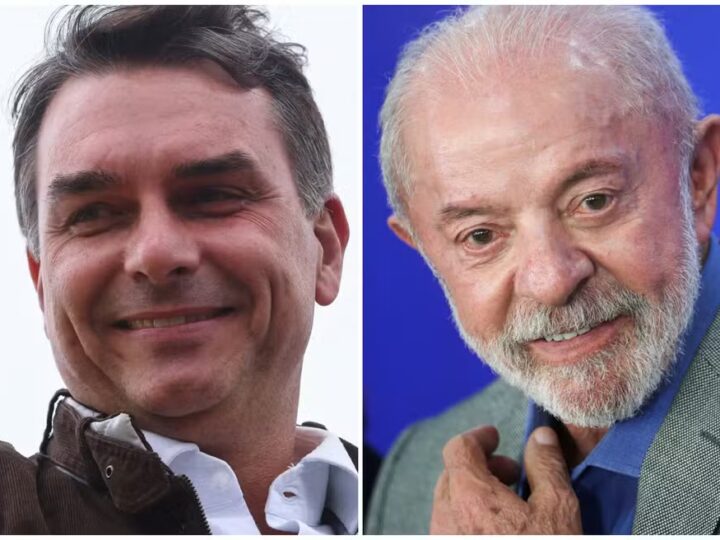 Pesquisa aponta empate entre Lula e Flávio Bolsonaro no segundo turno