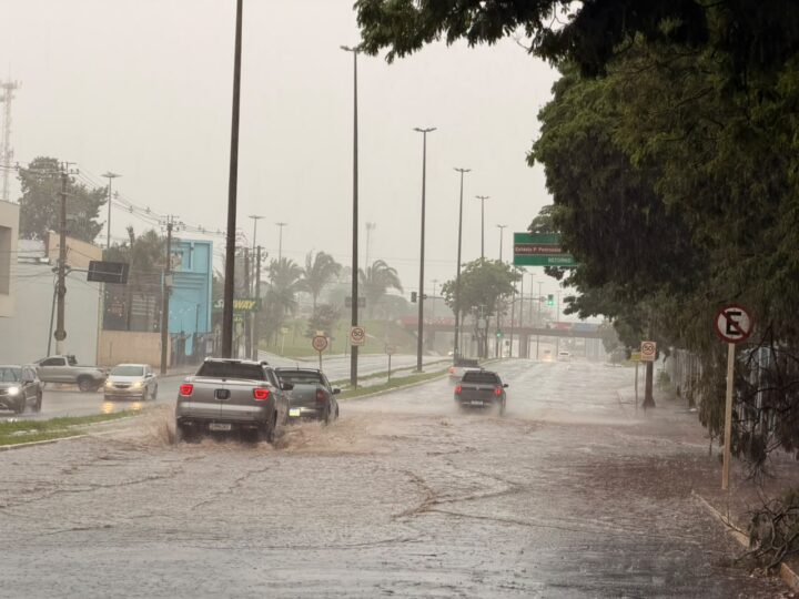 MS tem previsão de temporais e chuva acima de 100 mm no fim de semana