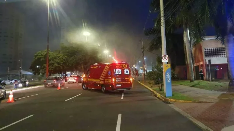 Gordura na churrasqueira provoca princípio de incêndio em restaurante na Afonso Pena