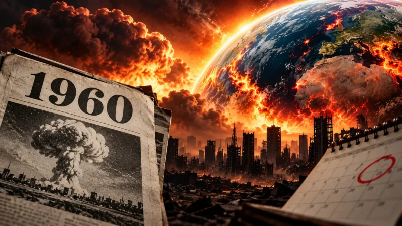 Estudo científico de 1960 previu o fim da humanidade para novembro de 2026