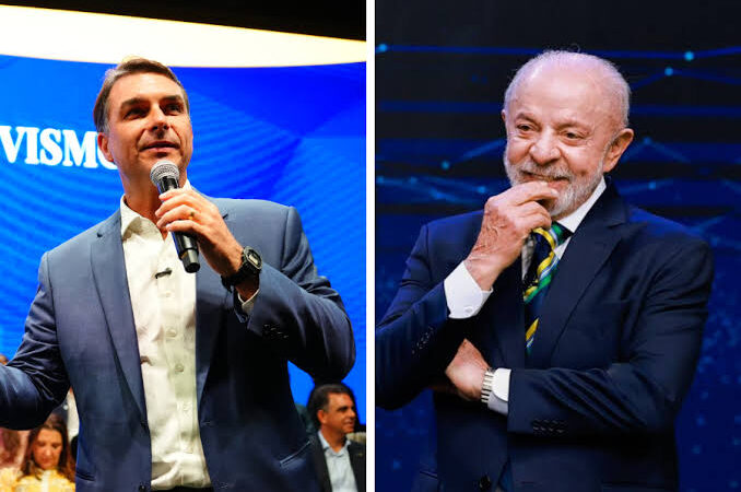 Flávio Bolsonaro tem 51,1% dos votos válidos, contra 48,9% de Lula, aponta pesquisa